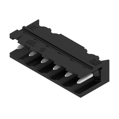 1797660000 by Weidmuller - TERM BLOCK HDR 6POS 90DEG 5MM