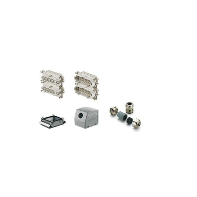 1802370000 by Weidmuller - CONNECTOR ASSY SIDE ENTRY 32+GND SZ10