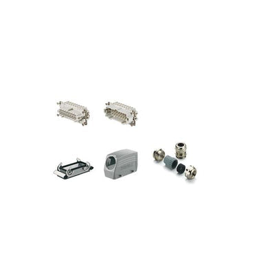 1802400000 by Weidmuller - CONNECTOR ASSY SIDE ENTRY 16+GND SZ6