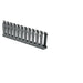 181-13006 by HellermannTyton - WIRE DUCT SLOTTED SCREW 6' GRAY