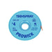 1811-25F by Techspray - DESOLDER BRAID ROSIN 0.098"" 25