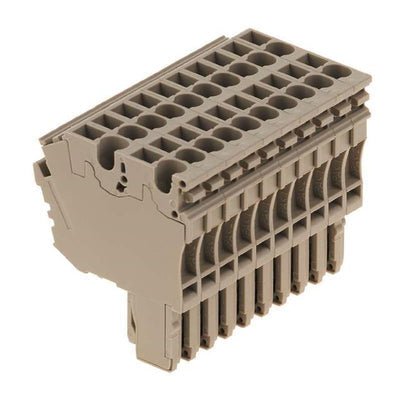 1815820000 by WeidmÃ¼ller - TERM BLOCK PLUG 10/20POS STR