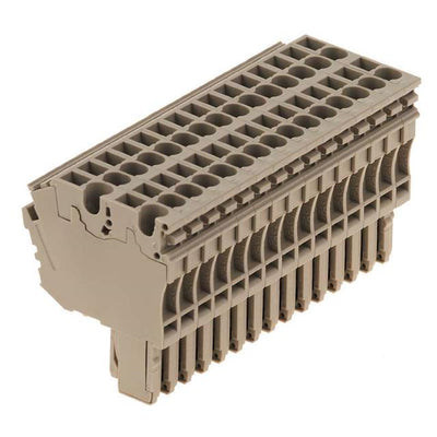 1815870000 by WeidmÃ¼ller - TERM BLOCK PLUG 15/30POS STR