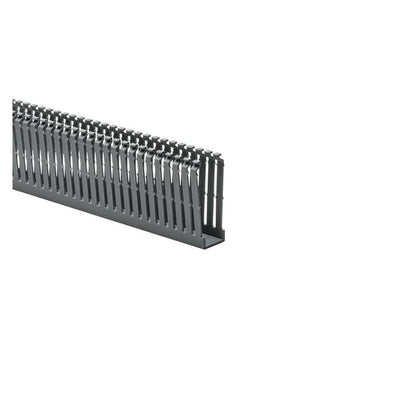 184-13005 by HellermannTyton - WIRE DUCT SLOTTED SCREW 6' GRAY