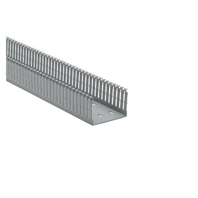 184-32001 by HellermannTyton - WIRE DUCT SLOTTED SCREW 6' GRAY