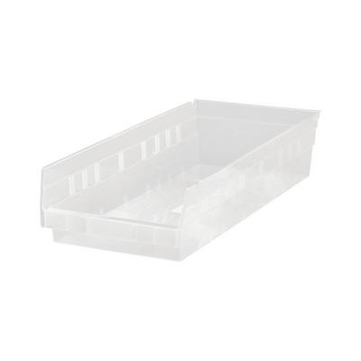 QSB104CL by Quantum Storage Systems - PLASTIC SHELF BIN, 6-5/8 X 17-7/