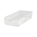 QSB104CL by Quantum Storage Systems - PLASTIC SHELF BIN, 6-5/8 X 17-7/