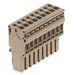 1855060000 by Weidmuller - TERM BLOCK PLUG 9POS STR