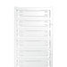 1860120000 by WeidmÃ¼ller - WIRE MARKR CBL TIE 11MMX60MM WHT
