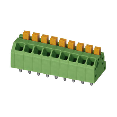 1862110 by Phoenix Contact - TERM BLOCK 9POS 45DEG 3.5MM PCB