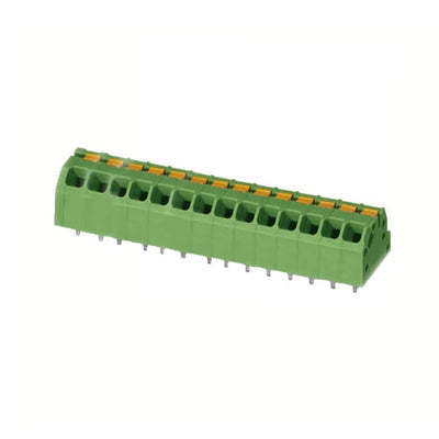 1862204 by Phoenix Contact - TERM BLOCK 14POS 45DEG 3.5MM PCB