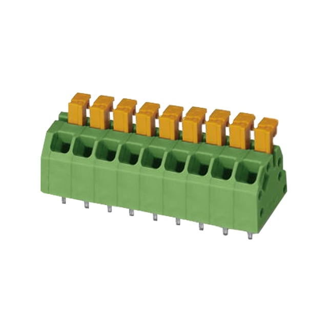 1864354 by Phoenix Contact - TERM BLOCK 9POS 45DEG 3.5MM PCB