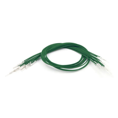 1865 by Pololu Corporation - JUMPER WIRE 10PK M-M 12"" GREEN
