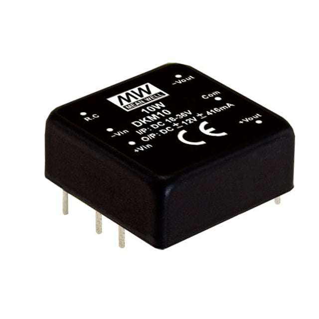 DKM10A-05 by MEAN WELL USA Inc. - DC DC CONVERTER +/-5V 10W