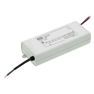PLD-60-1050B by MEAN WELL USA Inc. - LED DRVR CC AC/DC 34-57V 1.05A
