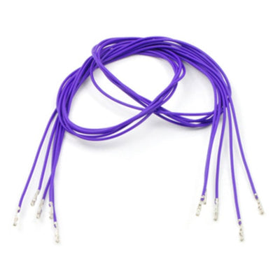 1877 by Pololu Corporation - JUMPER WIRE 5PK F-F 24"" PURPLE