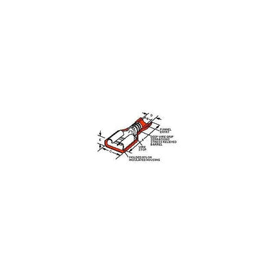 19003-0098-TR625 by Molex - INSULKRIMP QUICK DISCONNECT, FEM