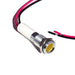 19010252WEC by CML Innovative Technologies LTD - M8 LED IND 12VDC YELLOW S/FLAT