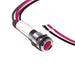 19010353WEC by CML Innovative Technologies LTD - M8 LED IND 24VDC S/RED S/FLAT
