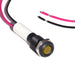 19011352WEC by CML Innovative Technologies LTD - M8 LED IND 24VDC YELLOW S/FLAT