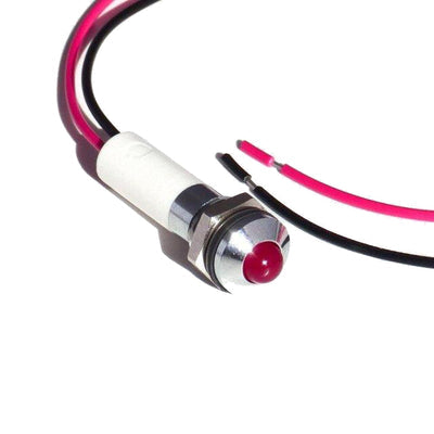 19040253WEC by CML Innovative Technologies LTD - M8 LED IND 12VDC S/RED PROM