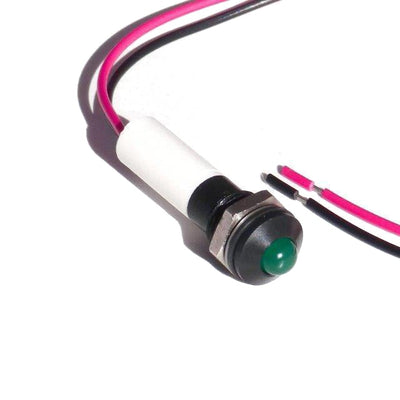 19041251WEC by CML Innovative Technologies LTD - M8 LED IND 12VDC GREEN PROM