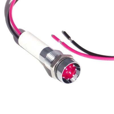 19050253WEC by CML Innovative Technologies LTD - M8 LED IND 12VDC S/RED REC