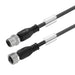 1906300300 by WeidmÃ¼ller - CABLE 4POS MALE TO FMALE 9.84
