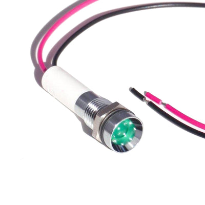 19090355WEC by CML Innovative Technologies LTD - M8 LED IND 24VAC/DC SV GREEN