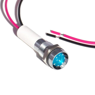 19090357WEC by CML Innovative Technologies LTD - M8 LED IND 24VAC/DC SV BLUE