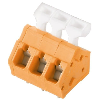 1914580000 by WeidmÃ¼ller - TERM BLOCK 3POS 45DEG 5MM PCB