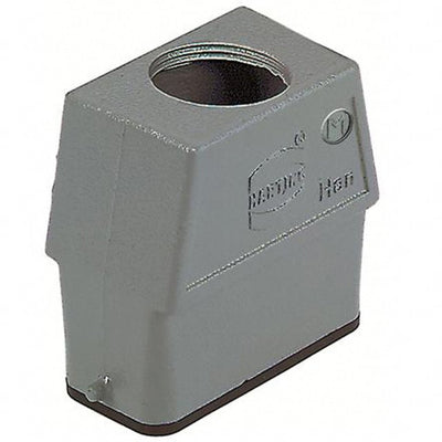 19200100446 by HARTING - CONNECTOR HOOD TOP ENTRY SZ10A M25