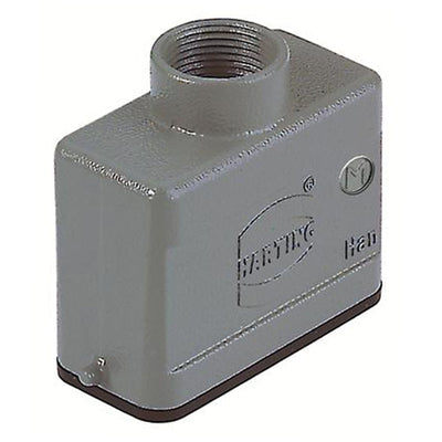 19200101440 by HARTING - CONNECTOR HOOD TOP ENTRY SZ10A M20