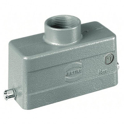 19300101440 by HARTING - CONNECTOR HOOD TOP ENTRY SZ10B M20