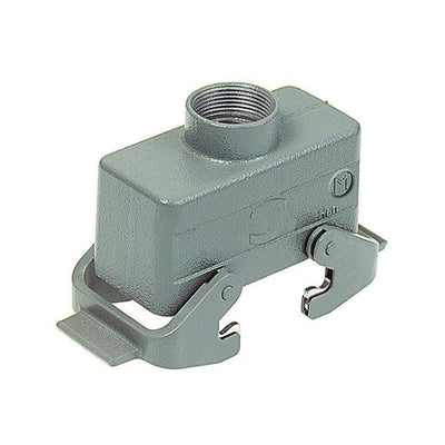 19300161432 by HARTING - CONNECTOR HOOD TOP ENTRY SZ16B M32