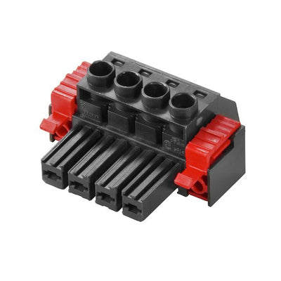 1930100000 by Weidmuller - TERM BLOCK PLUG 7POS STR 7.62MM