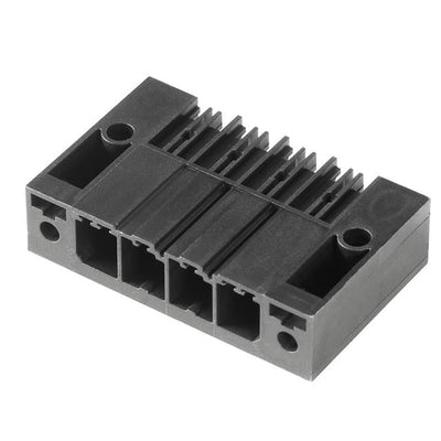 1930400000 by Weidmuller - TERM BLOCK HDR 4POS 90DEG 7.62MM