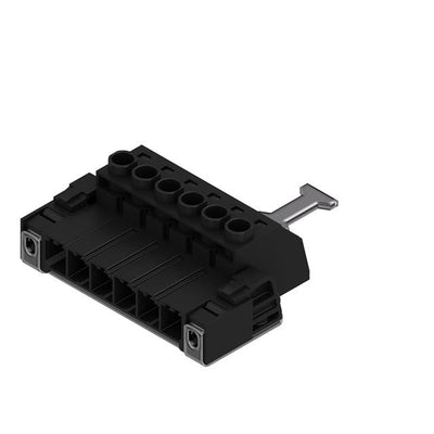 1932490000 by Weidmuller - TERM BLOCK PLUG 6POS STR 7.62MM