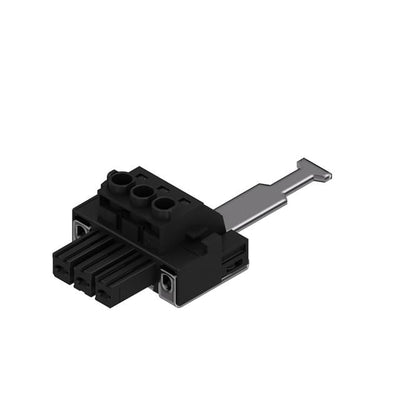 1933380000 by Weidmuller - TERM BLOCK PLUG 3POS STR 7.62MM