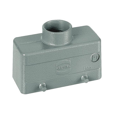 19340060421 by HARTING - CONNECTOR HOOD TOP ENTRY SZ16B M25