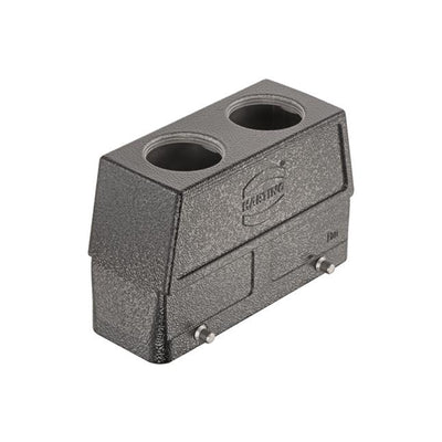 19370240467 by HARTING - CONNECTOR HAN 24M HOOD TOP 2XM32
