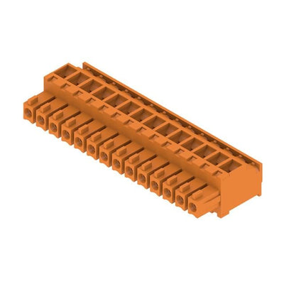 1939950000 by Weidmuller - TERM BLOCK PLUG 14POS 3.81MM