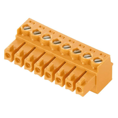 1940790000 by Weidmuller - TERM BLOCK PLUG 8POS STR 3.81MM