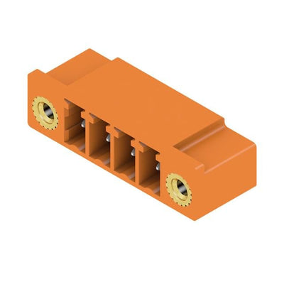 1942470000 by Weidmuller - TERM BLOCK HDR 4POS 90DEG 3.81MM