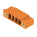 1942470000 by Weidmuller - TERM BLOCK HDR 4POS 90DEG 3.81MM