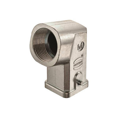 19620031645 by HARTING - 3A EMC HOOD ANGLED ENTRY, M25