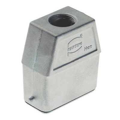 19620150446 by HARTING - CONNECTOR HOOD TOP ENTRY SZ10A M25