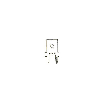 19705-4303-CUT-TAPE by Molex - PCB TAB QUICK DISCONNECT, MALE,