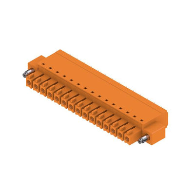 1970750000 by Weidmuller - TERM BLOCK PLUG 15POS STR 3.81MM