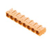 1980410000 by Weidmuller - TERM BLOCK HDR 6POS 90DEG 7.62MM